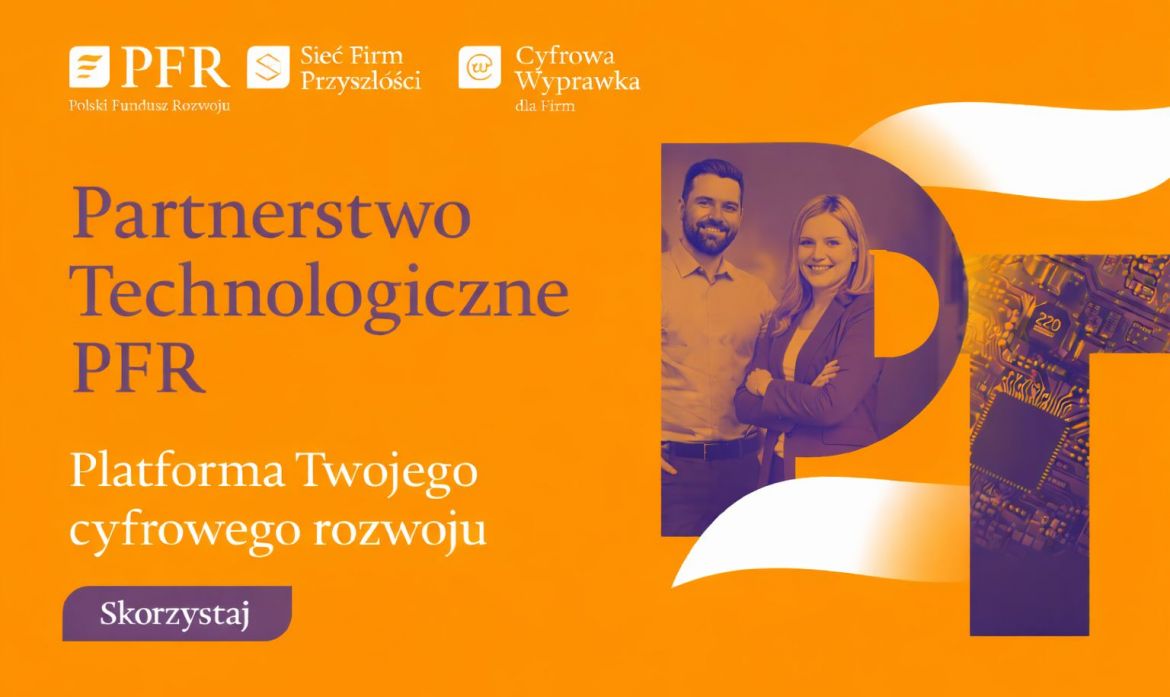 Zdjęcie Zaproszenie | Partnerstwo Technologiczne PFR - ponad 150 polskich rozwiązań cyfrowych w jednym miejscu