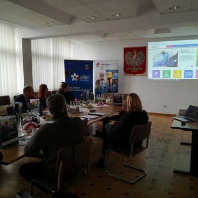 Business meeting in Tarnów with  entrepreneurs of Tarnow Subregion.